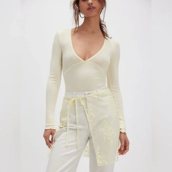 NWT Intimately Free People Keep It A Secret Bodysuit - Picture 3 of 8